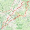 Itinéraire AUVERGNE NORD, distance, dénivelé, altitude, carte, profil, trace GPS