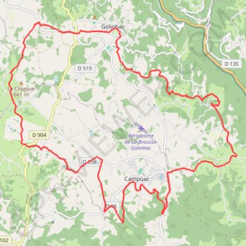 Itinéraire Les Deux Clochers, distance, dénivelé, altitude, carte, profil, trace GPS