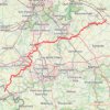 Itinéraire 15024145-Via Gallia Belgica, distance, dénivelé, altitude, carte, profil, trace GPS