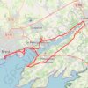 Itinéraire GW60LOG#04/26/23 16:24:33, distance, dénivelé, altitude, carte, profil, trace GPS