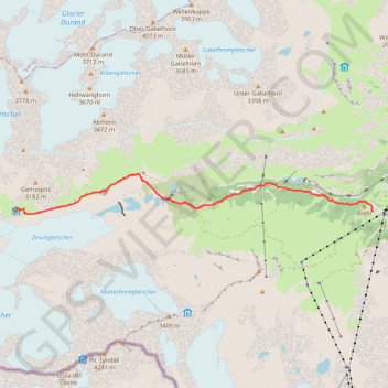 Itinéraire suuntoapp-SkiTouring-2024-04-13T10-25-58Z, distance, dénivelé, altitude, carte, profil, trace GPS