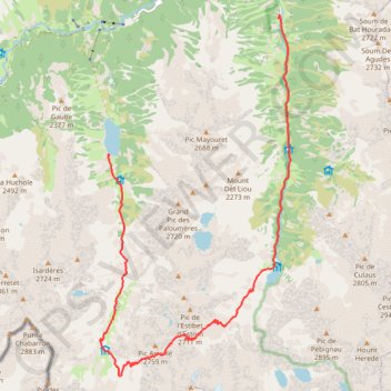 Itinéraire suuntoapp-Trekking-2022-07-16T11-32-33Z, distance, dénivelé, altitude, carte, profil, trace GPS