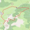 Itinéraire Randonnée automnale de Péone via Rouille Basse, le 23 octobre 2026, distance, dénivelé, altitude, carte, profil, trace GPS