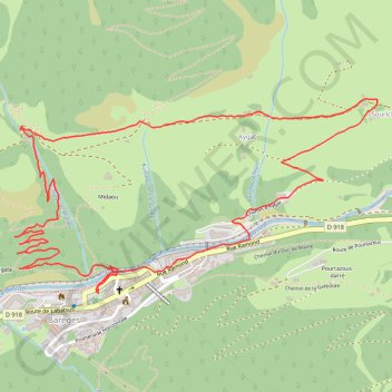 Itinéraire Bois de Marie, distance, dénivelé, altitude, carte, profil, trace GPS