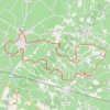 Itinéraire 🚴 Trace ,grande boucle des châteaux du Saint-Émilion, distance, dénivelé, altitude, carte, profil, trace GPS