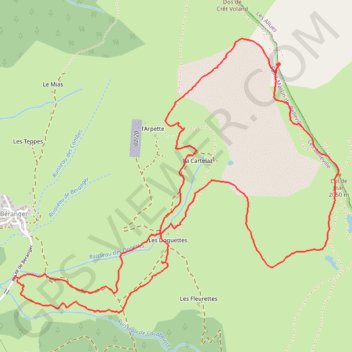 Itinéraire Randonnée du 13/02/2024 à 12:19, distance, dénivelé, altitude, carte, profil, trace GPS