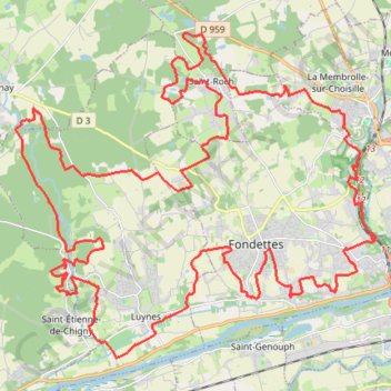 Itinéraire NewTrack, distance, dénivelé, altitude, carte, profil, trace GPS