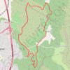 Itinéraire Arbois - Croix de Rognac, distance, dénivelé, altitude, carte, profil, trace GPS