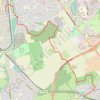 Itinéraire Peltre - Metz-Sablon, distance, dénivelé, altitude, carte, profil, trace GPS