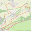 Itinéraire Les 5 plaines - La Cerlangue, distance, dénivelé, altitude, carte, profil, trace GPS