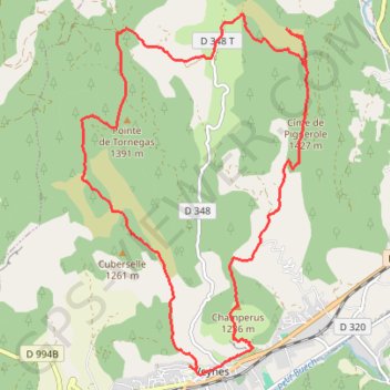 Itinéraire Veynes les 8 cols, distance, dénivelé, altitude, carte, profil, trace GPS