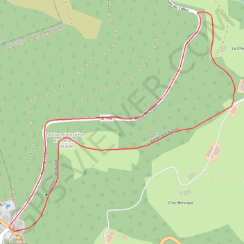 Itinéraire Circuit col du bonhomme, distance, dénivelé, altitude, carte, profil, trace GPS