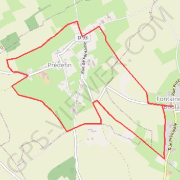 Itinéraire Les Avinettes, distance, dénivelé, altitude, carte, profil, trace GPS