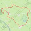 Itinéraire La narse de Lascols - Paulhac, distance, dénivelé, altitude, carte, profil, trace GPS