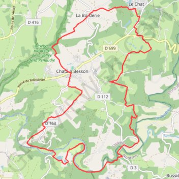 Itinéraire Chambon Station - Circuit n°11 - VTT, distance, dénivelé, altitude, carte, profil, trace GPS