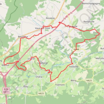 Itinéraire JRPMF_June15_2022, distance, dénivelé, altitude, carte, profil, trace GPS