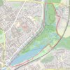 Itinéraire Le marais d'Isle, distance, dénivelé, altitude, carte, profil, trace GPS
