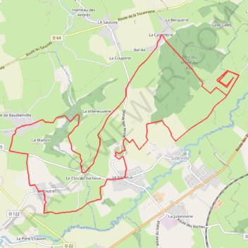 Itinéraire Trail 15 km, distance, dénivelé, altitude, carte, profil, trace GPS