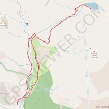 Itinéraire la Gordolasque rando 3, distance, dénivelé, altitude, carte, profil, trace GPS