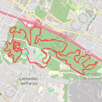 Itinéraire Trail des Châtaignes, distance, dénivelé, altitude, carte, profil, trace GPS