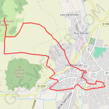 Itinéraire Départ, distance, dénivelé, altitude, carte, profil, trace GPS