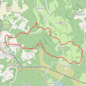Itinéraire 20230201Marche en exterieur, distance, dénivelé, altitude, carte, profil, trace GPS