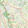 Itinéraire Les coteaux Lacroix-Falgarde, distance, dénivelé, altitude, carte, profil, trace GPS