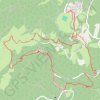 Itinéraire La Lunette de Malleval en boucle (Vercors), distance, dénivelé, altitude, carte, profil, trace GPS