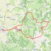 Itinéraire VTT en Toscane d'Auvergne : Trézioux, distance, dénivelé, altitude, carte, profil, trace GPS