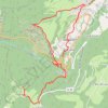 Itinéraire Autour du Chapeau de Gendarme de Septmoncel, distance, dénivelé, altitude, carte, profil, trace GPS