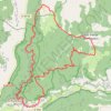 Itinéraire Causse Méjean, distance, dénivelé, altitude, carte, profil, trace GPS