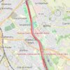 Itinéraire Des Argoulets à la Cité de l'Espace, distance, dénivelé, altitude, carte, profil, trace GPS