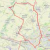 Itinéraire Au Nord de Caen, distance, dénivelé, altitude, carte, profil, trace GPS