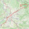 Itinéraire De Tarascon à Bédoin, distance, dénivelé, altitude, carte, profil, trace GPS