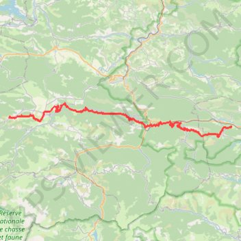 Itinéraire Tour des châteaux du Pays Cathare - Caudiès - Belcaire, distance, dénivelé, altitude, carte, profil, trace GPS