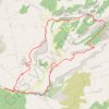 Itinéraire Gemenos - les 3 cols, distance, dénivelé, altitude, carte, profil, trace GPS