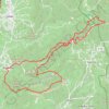 Itinéraire La Vauclusienne, distance, dénivelé, altitude, carte, profil, trace GPS