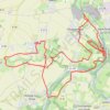 Itinéraire suuntoapp-TrailRunning-2025-03-16T08-29-13Z, distance, dénivelé, altitude, carte, profil, trace GPS