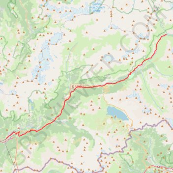 Itinéraire 2276846, distance, dénivelé, altitude, carte, profil, trace GPS