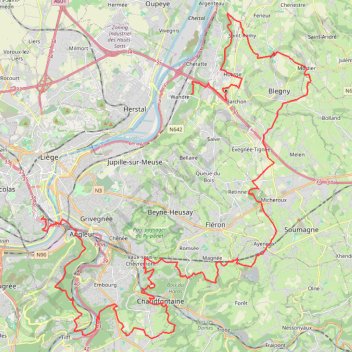 Itinéraire Mon_parcours, distance, dénivelé, altitude, carte, profil, trace GPS