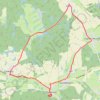 Itinéraire Les étangs du Sundgau, distance, dénivelé, altitude, carte, profil, trace GPS