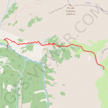 Itinéraire Le Lac du Crachet, distance, dénivelé, altitude, carte, profil, trace GPS