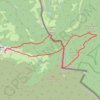 Itinéraire Dans la forêt de Roppeviller vers l’Alschlossfelsen, distance, dénivelé, altitude, carte, profil, trace GPS