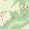 Itinéraire HASTIERE-Promenade paradis des chevaux (Château de Freyr), distance, dénivelé, altitude, carte, profil, trace GPS