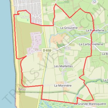 Itinéraire 8km - 2026, distance, dénivelé, altitude, carte, profil, trace GPS