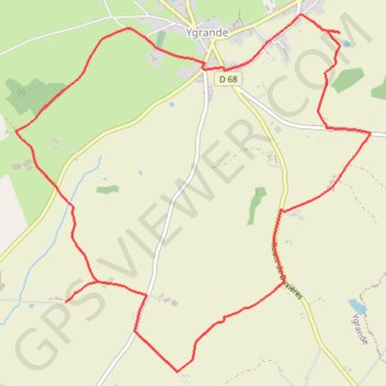 Itinéraire Neverdière, distance, dénivelé, altitude, carte, profil, trace GPS