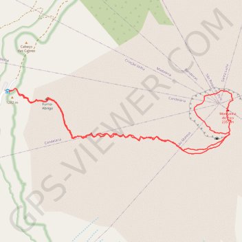 Itinéraire Montanha do Pico, Açores, distance, dénivelé, altitude, carte, profil, trace GPS