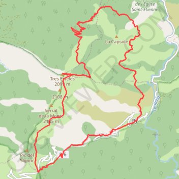 Itinéraire lapymantetdes3estelles, distance, dénivelé, altitude, carte, profil, trace GPS