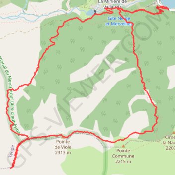 Itinéraire Corne de Bouc, distance, dénivelé, altitude, carte, profil, trace GPS