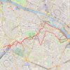 Itinéraire Balade à Paris, distance, dénivelé, altitude, carte, profil, trace GPS
